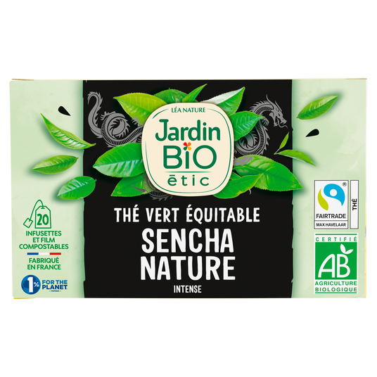 boho cosmetics Thé vert Ethique Sencha - Jardin Bio Étic