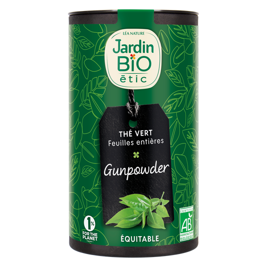 boho cosmetics Thé vert Feuilles entières Gunpowder bio - Jardin Bio Étic