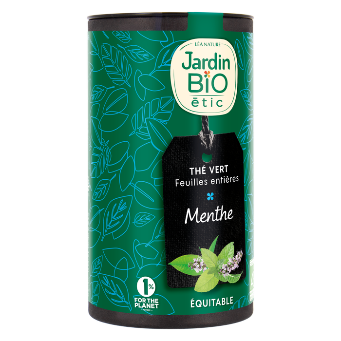 Boho Cosmetics Thé Vert Feuilles Entières Menthe Bio - Jardin Bio Étic