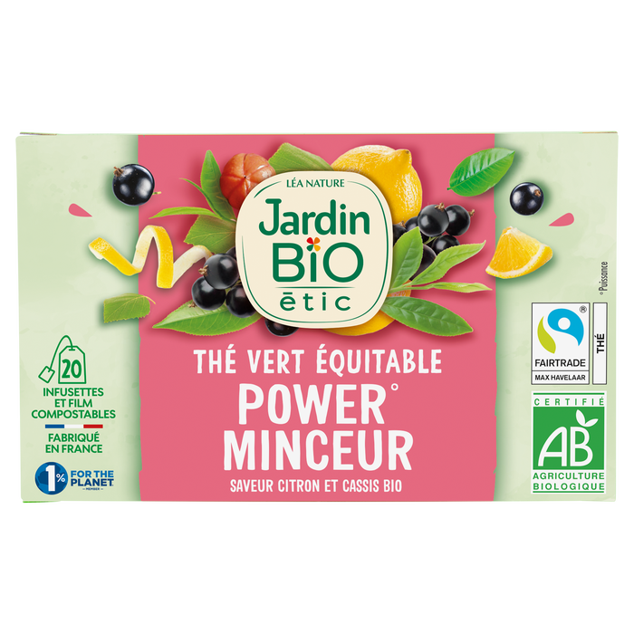 Boho Cosmetics Thé Vert Minceur Bio - Jardin Bio Étic