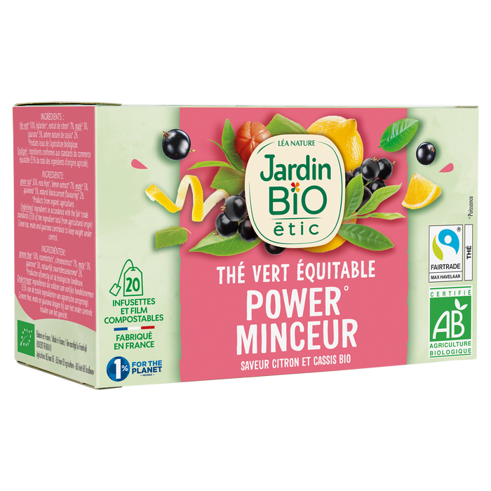 Boho Cosmetics Thé Vert Minceur Bio - Jardin Bio Étic