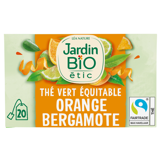 boho cosmetics Thé vert orange bergamote Bio - Jardin Bio Étic