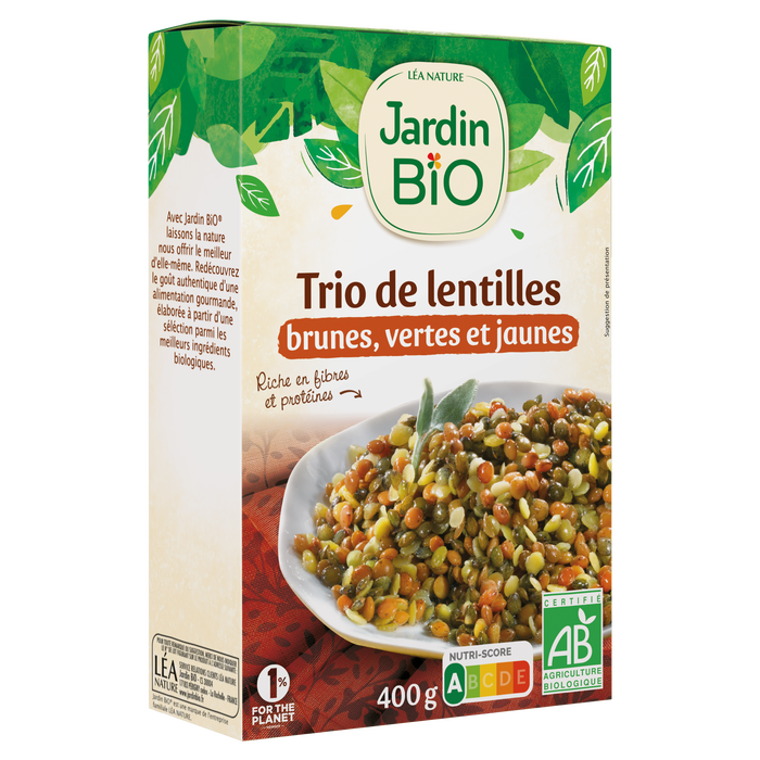 Boho Cosmetics Trio De Lentilles Bio - Jardin Bio Étic