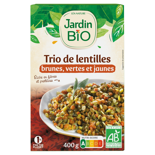 boho cosmetics Trio de lentilles bio - Jardin Bio Étic