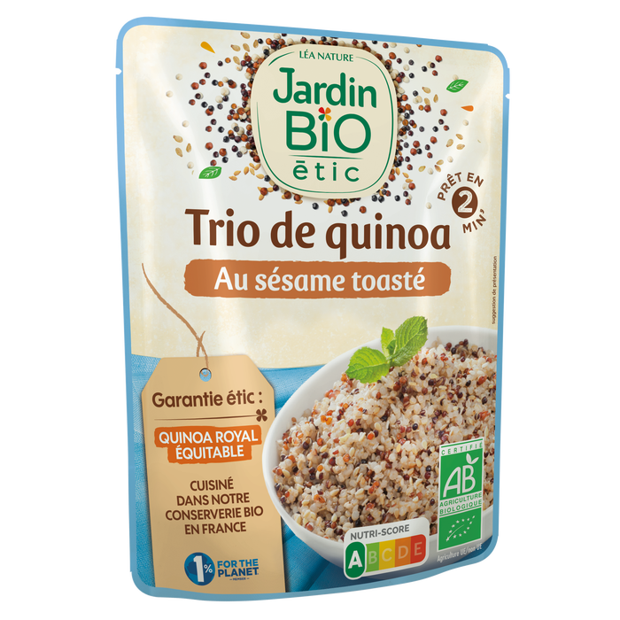 Boho Cosmetics Trio De Quinoa Au Sésame Bio Sans Gluten - Jardin Bio Étic
