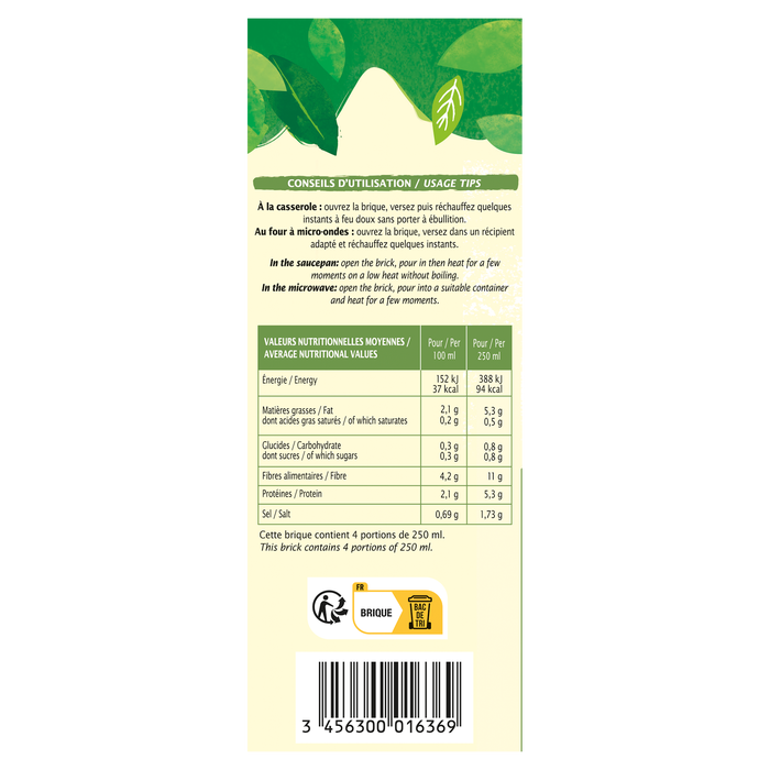 Boho Cosmetics Velouté Petit Pois Légumes - Jardin Bio étic