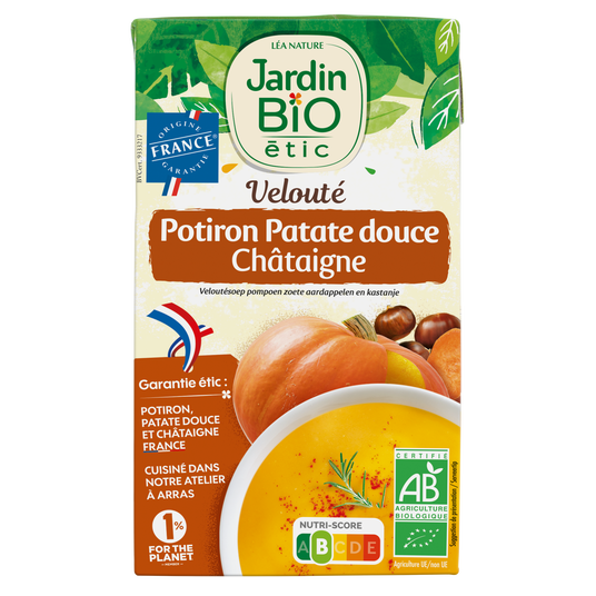 boho cosmetics Velouté Potiron Patate douce Châtaigne - Jardin BiO étic