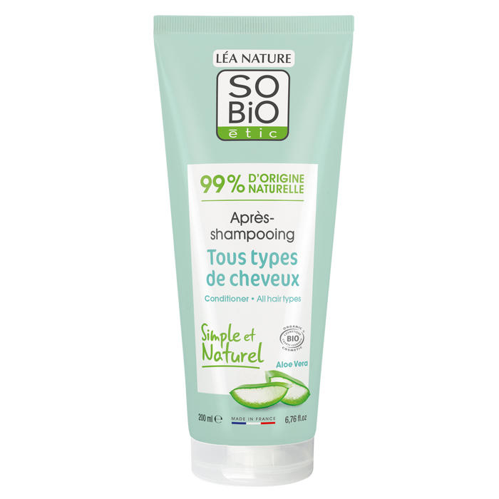 Boho Cosmetics Vente Après-shampooing Tous Types De Cheveux Aloe Vera Bio - Après-shampooings