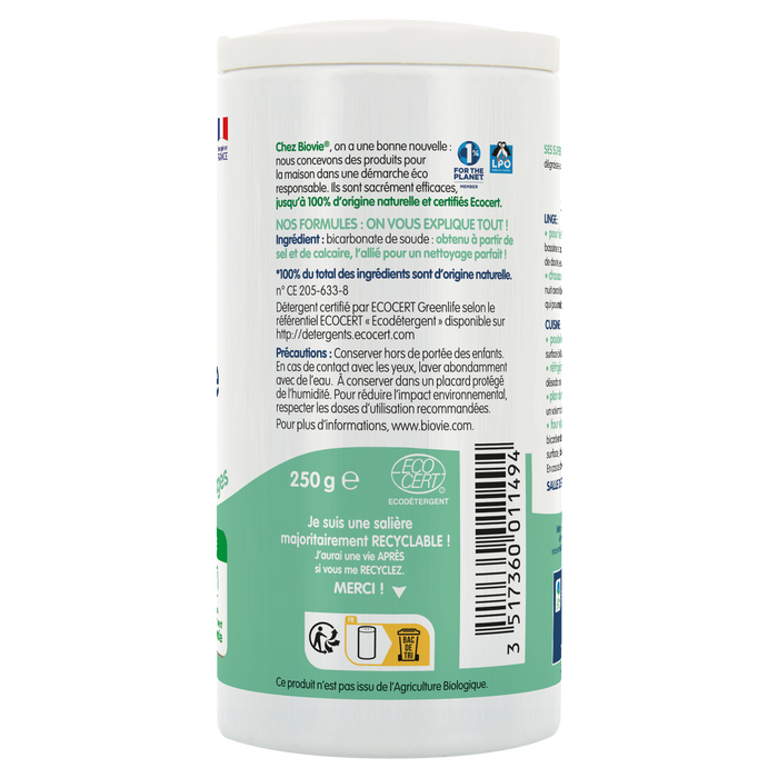 Boho Cosmetics Vente Bicarbonate De Soude En Salière - BIOVIE