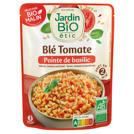 boho cosmetics Vente Blé Tomate Basilic - bio - Plats cuisinés et sachets express