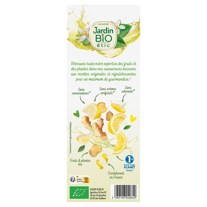 Boho Cosmetics Vente Boisson Citron Gingembre - Jus Et Boissons
