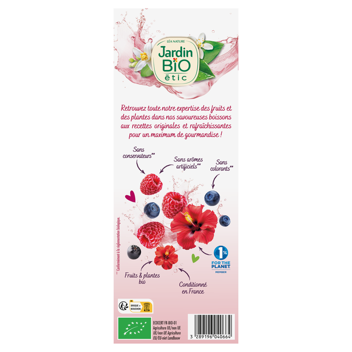 Boho Cosmetics Vente Boisson Fruits Rouges Hibiscus - Epicerie Sucrée