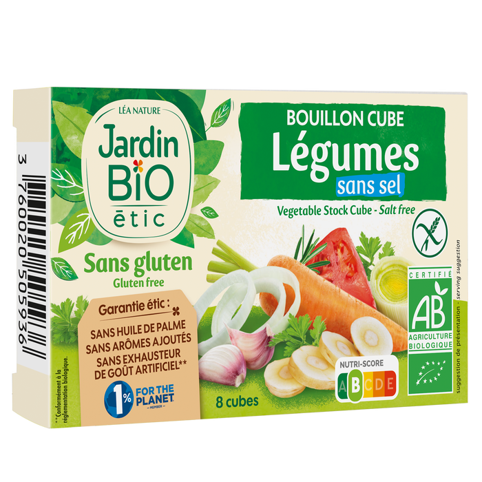 Boho Cosmetics Vente Bouillon Cube Légumes Sans Gluten - Bio - Aides Culinaires Et Condiments