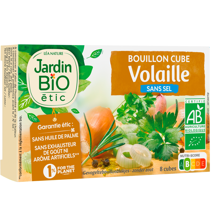 Boho Cosmetics Vente Bouillon Cube Volaille Bio Sans Sel - Aides Culinaires Et Condiments