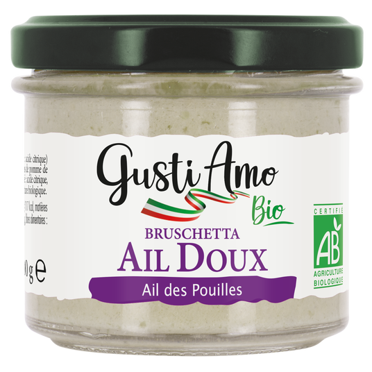 boho cosmetics Vente Bruschetta ail bio - Apéritifs snacks et tartinables