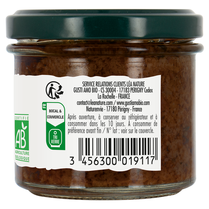 Boho Cosmetics Vente Bruschetta Olives Noires Bio - Apéritifs Snacks Et Tartinables