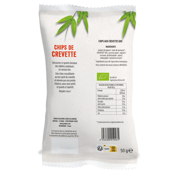 Boho Cosmetics Vente Chips De Crevette Bio - L'apéritif