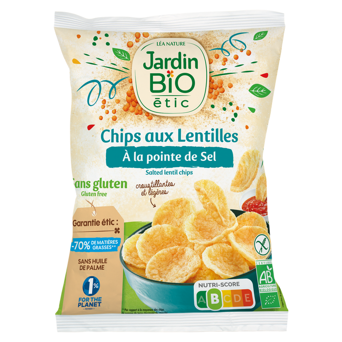 Boho Cosmetics Vente Chips De Lentilles à La Pointe De Sel - Bio - Apéritifs