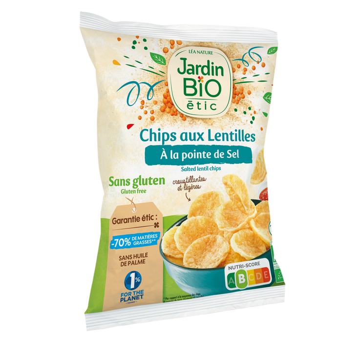 Boho Cosmetics Vente Chips De Lentilles à La Pointe De Sel - Bio - Apéritifs