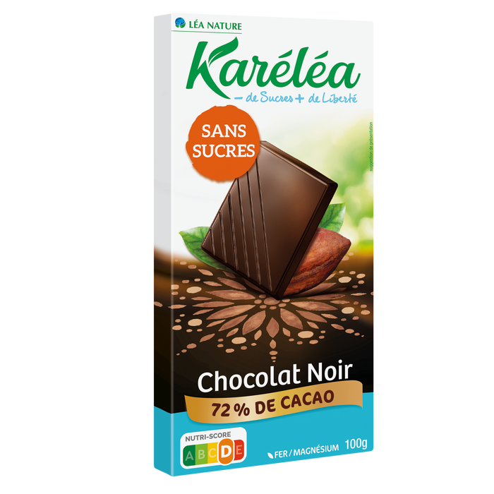 Boho Cosmetics Vente Chocolat Noir 72% Cacao Sans Sucres - Tablettes De Chocolat Et Pâtes à Tartiner