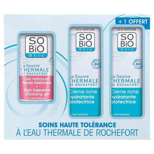 boho cosmetics Vente Coffret routine hydratante à l’Eau thermale de Rochefort - Crèmes de jour
