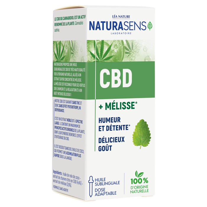 Boho Cosmetics Vente Compte-goutte CBD 4% Mélisse - CBD