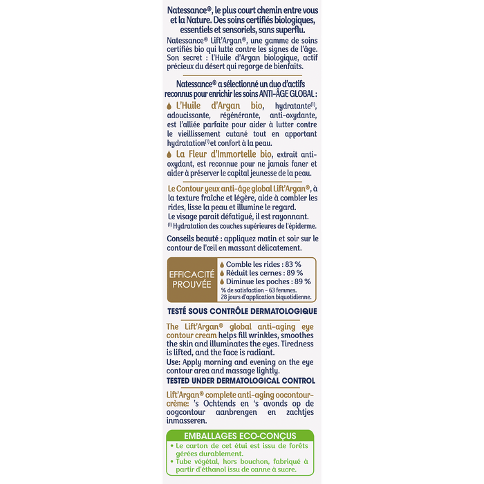 Boho Cosmetics Vente Contour Yeux Anti-âge Global - Fin De Série