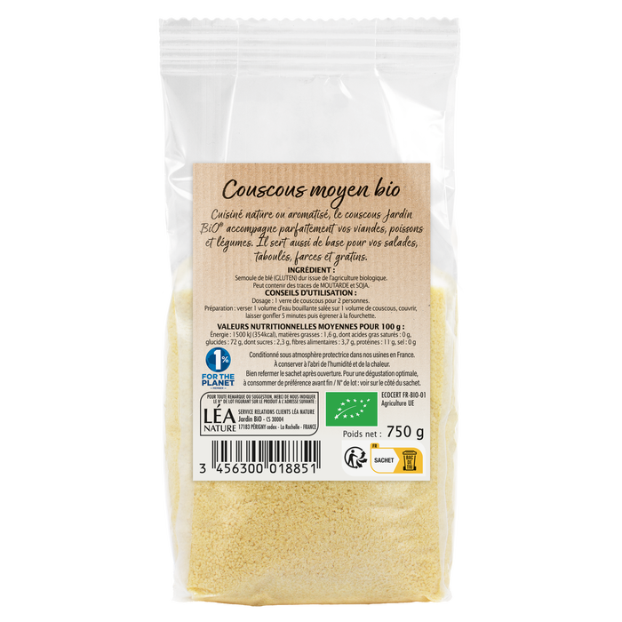 Boho Cosmetics Vente Couscous De Blé Bio - Céréales Et Légumineuses