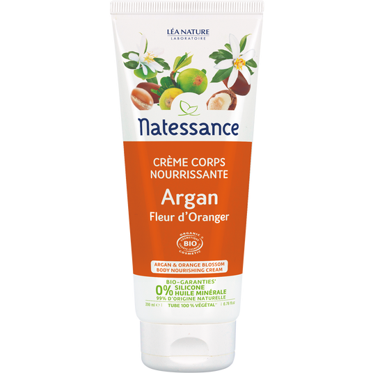 boho cosmetics Vente Crème corps nourrissante Argan Fleur d’Oranger - 200 ml - Soins corps