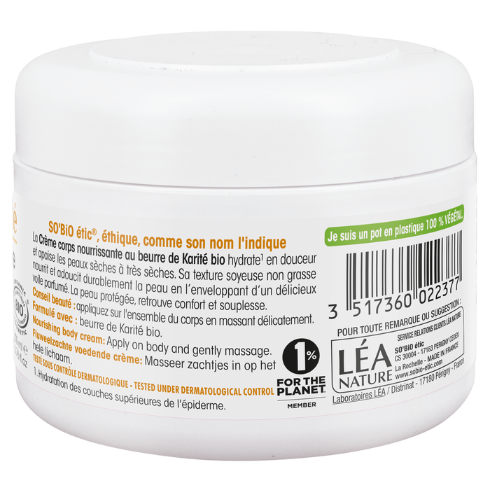 Boho Cosmetics Vente Crème Corps Nourrissante Karité - Crèmes Et Laits