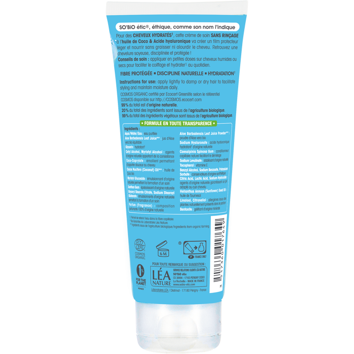 Boho Cosmetics Vente Crème De Soins Cheveux Hydratés Coco Bio - Soins Capillaires