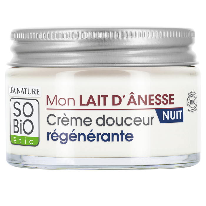 Boho Cosmetics Vente Crème Douceur Régénérante Nuit - Mon Lait D'Ânesse - Soins De Nuit