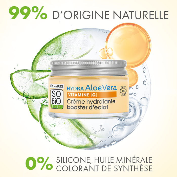 Boho Cosmetics Vente Crème Hydratante Booster D'éclat - Hydra Aloe Vera - Crèmes De Jour