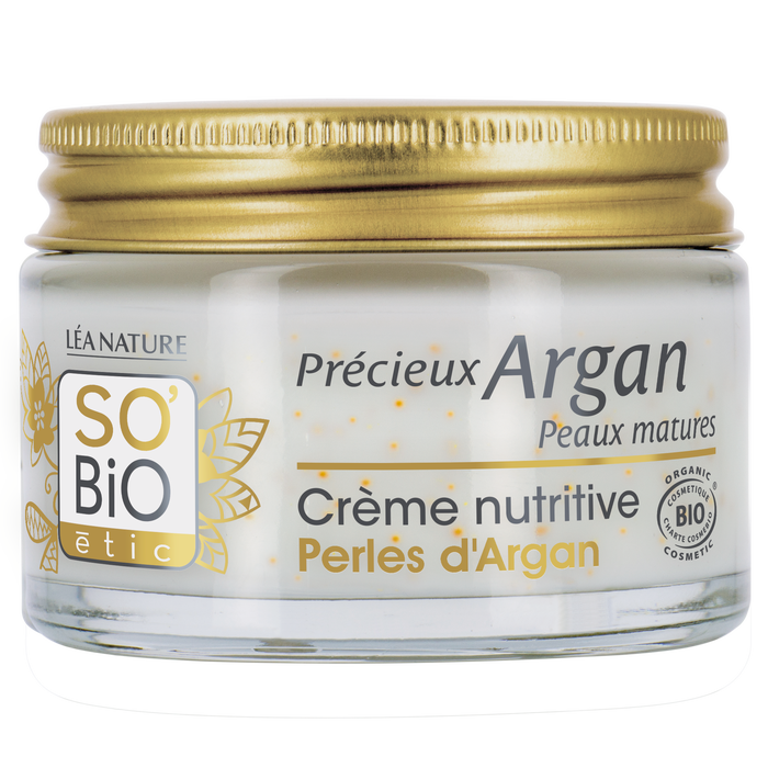 Boho Cosmetics Vente Crème Nutritive Perles D'Argan Précieux Argan Peaux Matures - Crèmes De Jour