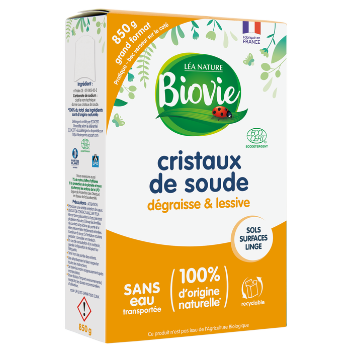 Boho Cosmetics Vente Cristaux De Soude Dégraisse & Lessive - Vitres Et Surfaces