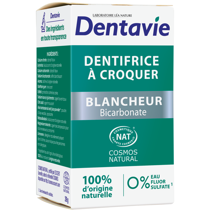 Boho Cosmetics Vente Dentifrice à Croquer Blancheur - Blancheur