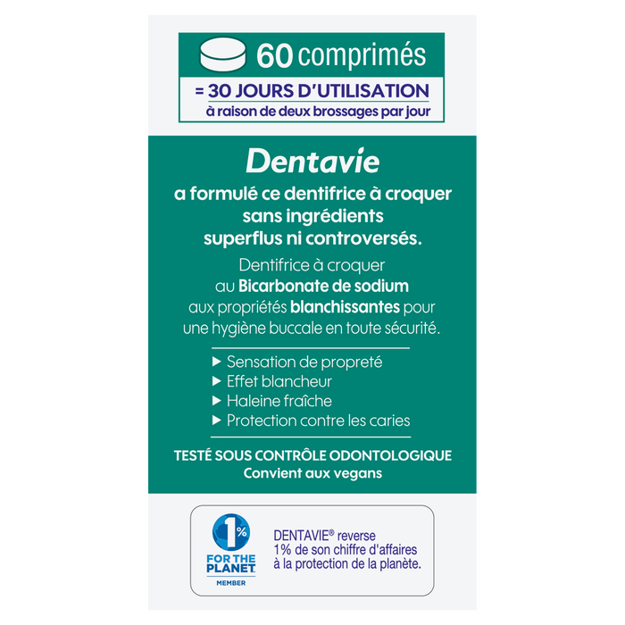 Boho Cosmetics Vente Dentifrice à Croquer Blancheur - Blancheur