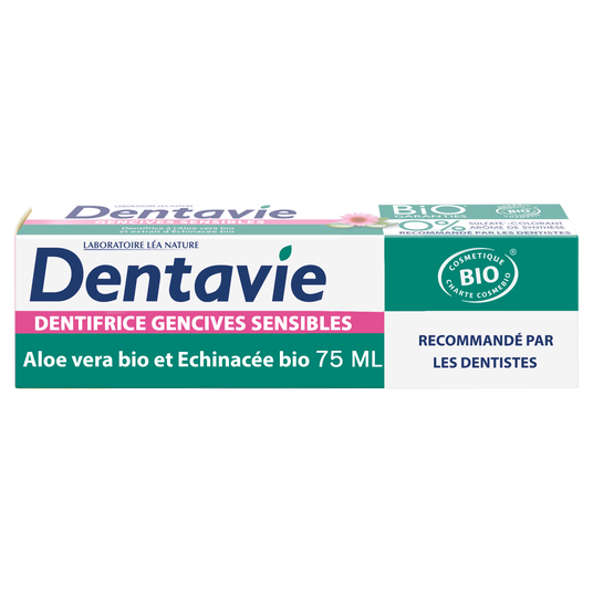 boho cosmetics Vente Dentifrice gencives sensibles à l'aloé vera - Dentifrices
