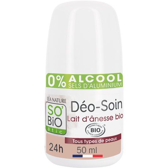 boho cosmetics Vente Déo-soin rechargeable Hydrate Lait d'ânesse bio - Déodorants