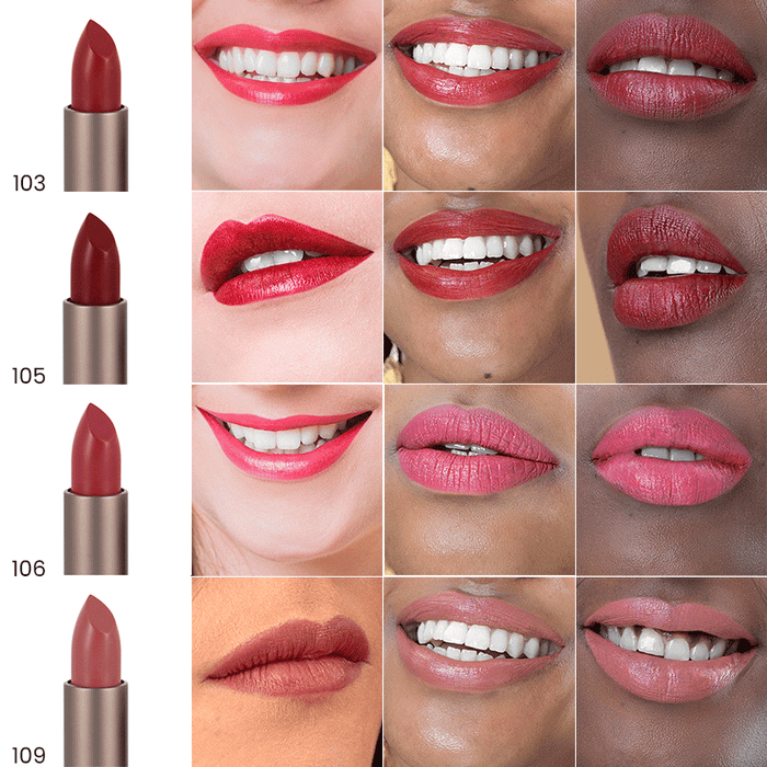 Boho Cosmetics Vente Direct Usine - Rouge à Lèvres Mat Couvrant 105 Tapis Rouge - Rouges à Lèvres Et Baumes