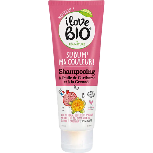 boho cosmetics Vente Direct Usine - Shampooing Sublim' ma couleur à l'huile de Carthame et à la Grenade - Direct Usine