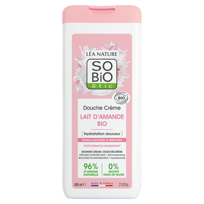 Boho Cosmetics Vente Douche Crème Hydratation Au Lait D'Amande Bio - Douches