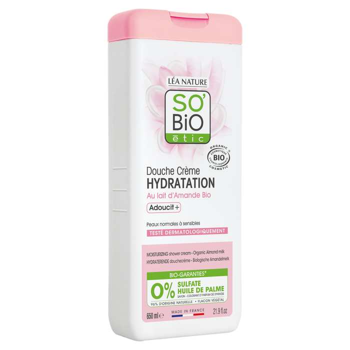 Boho Cosmetics Vente Douche Crème Hydratation Au Lait D'Amande Bio - Douches