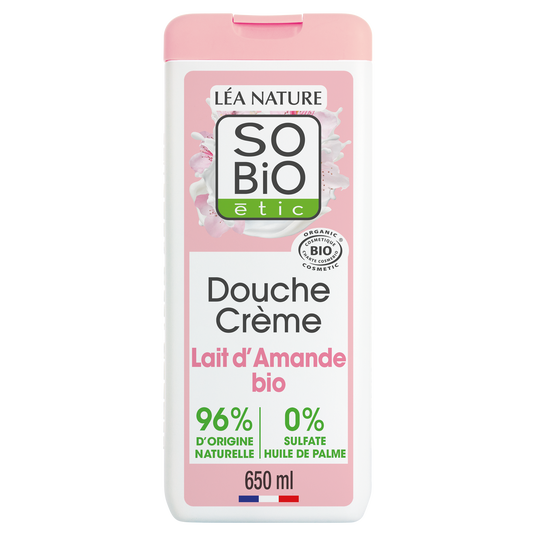 boho cosmetics Vente Douche Crème Hydratation au lait d'Amande Bio - Douches