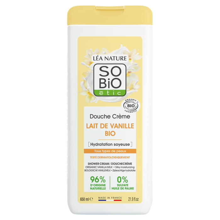 Boho Cosmetics Vente Douche Crème Lait De Vanille Bio Hydratation¹ Soyeuse - Douches