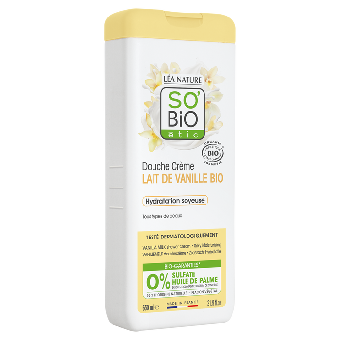 Boho Cosmetics Vente Douche Crème Lait De Vanille Bio Hydratation¹ Soyeuse - Douches