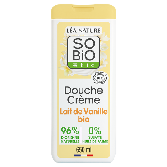 boho cosmetics Vente Douche Crème lait de vanille Bio hydratation¹ soyeuse - Douches