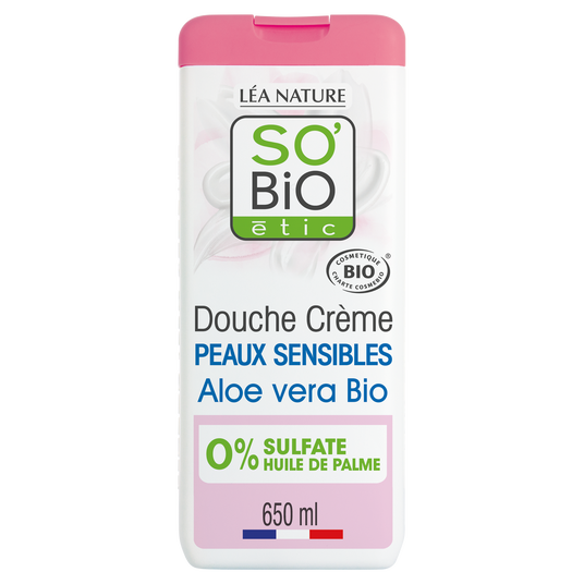 boho cosmetics Vente Douche crème peaux sensibles à l'Aloe vera - Douches