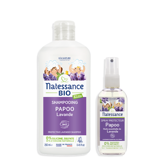 boho cosmetics Vente Duo Protecteur Papoo Lavande Bio - Shampooings
