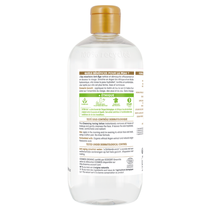 Boho Cosmetics Vente Eau Micellaire Anti-âge - Démaquillants Et Eaux Micellaires